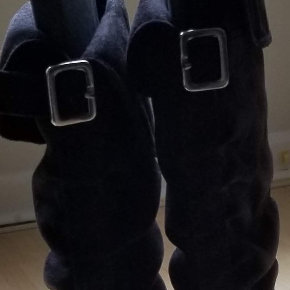 Slouchy suede boots Size 6 - Picture 3 of 8